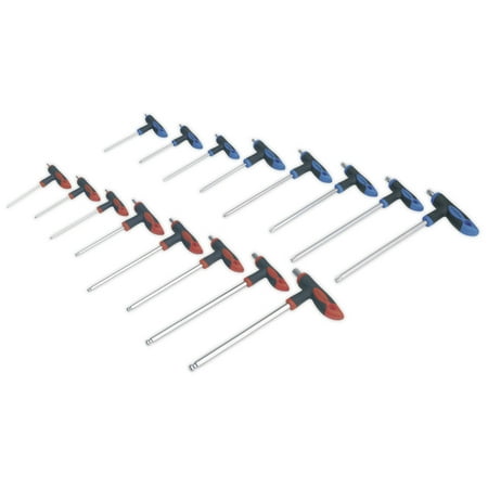 Sealey Ak7147 T-Handle Trx-Star And Hex Key Set 16Pc
