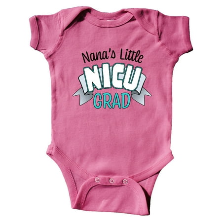 Inktastic Nana s Little Nicu Grad in Blue with Banner Gift Baby Boy or Baby Girl Bodysuit
Inktastic Nana s Little Nicu Grad in Blue with Banner Gift Baby Boy or Baby Girl Bodysuit