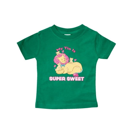 Inktastic My Tio Is Super Sweet Cotton Candy Lions with Pink Mane Gift Baby Boy or Baby Girl T-Shirt
Inktastic My Tio Is Super Sweet Cotton Candy Lions with Pink Mane Gift Baby Boy or Baby Girl T-Shirt