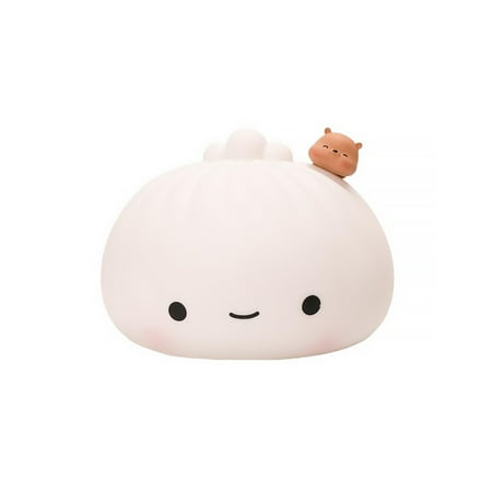 Worallymy Soft Silicone Buns Pat Light With Sleeping Night Light Rechargeable Colorful Light
Worallymy Soft Silicone Buns Pat Light With Sleeping Night Light Rechargeable Colorful Light