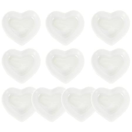 HOMEMAXS 10pcs Mini Dipping Bowls Sauce Dishes Ceramic Bowls Heart Shaped Dip Bowls
HOMEMAXS 10pcs Mini Dipping Bowls Sauce Dishes Ceramic Bowls Heart Shaped Dip Bowls