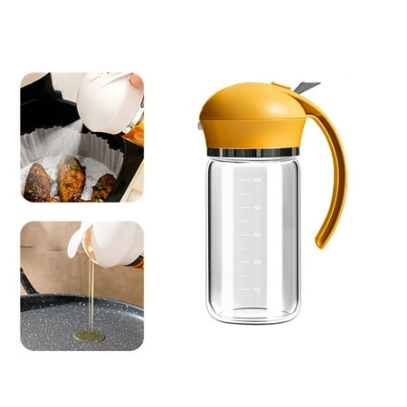 Relocy Dual-Purpose Oil Spray Bottle Yellow Clearance Sale! Oil Spray Bottle Glass 500Ml 2 In 1 Reusable Accurate Control Dispenser For Home Kitchen Barbecue
Relocy Dual-Purpose Oil Spray Bottle Yellow Clearance Sale! Oil Spray Bottle Glass 500Ml 2 In 1 Reusable Accurate Control Dispenser For Home Kitchen Barbecue