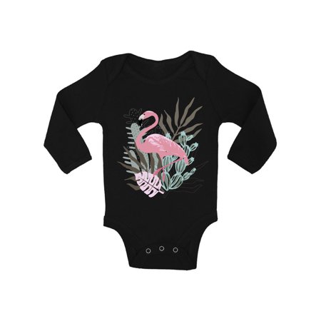 Awkward Styles Floral Flamingo Baby Bodysuit Long Sleeve Pink Flamingo Romper for Boys Summer One Piece for Girls Pink Flamingo Romper for Children Flamingo Gifts for Little One Summer Clothing
Awkward Styles Floral Flamingo Baby Bodysuit Long Sleeve Pink Flamingo Romper for Boys Summer One Piece for Girls Pink Flamingo Romper for Children Flamingo Gifts for Little One Summer Clothing