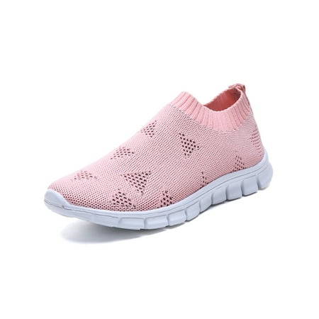 Sanviglor Women s Sneakers Knit Upper Walking Shoes Slip On Flats Running Breathable Lightweight Sock Sneaker Comfortable Mesh Casual Shoe Pink 6.5
Sanviglor Women s Sneakers Knit Upper Walking Shoes Slip On Flats Running Breathable Lightweight Sock Sneaker Comfortable Mesh Casual Shoe Pink 6.5