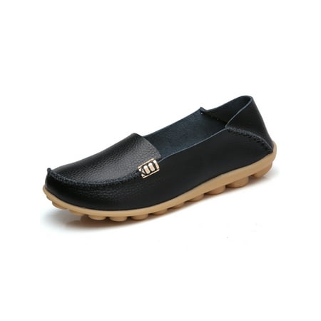 Frontwalk Womens Flats Leather Loafers Slip On Casual Shoes Walking Breathable Moccasins Women Comfort Nurse Shoe Black 4
Frontwalk Womens Flats Leather Loafers Slip On Casual Shoes Walking Breathable Moccasins Women Comfort Nurse Shoe Black 4