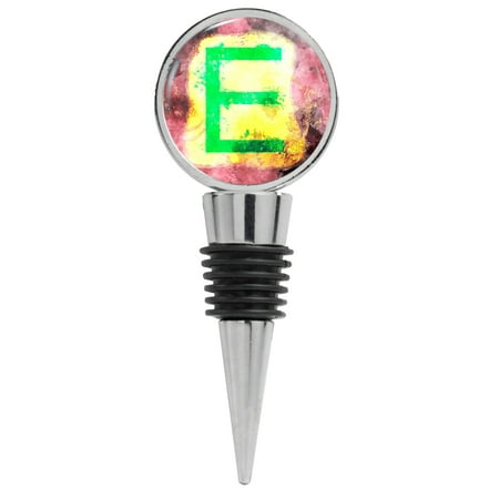 Illustration of Letter E Alphabet Wine Stopper 
Illustration of Letter E Alphabet Wine Stopper