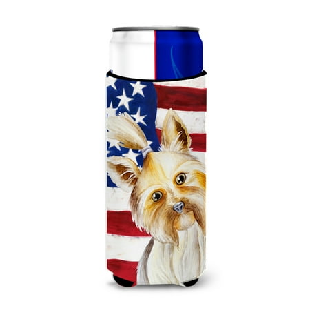 Carolines Treasures CK1382MUK Yorkie Yorkshier Terrier Patriotic Michelob Ultra Hugger for slim cans Slim Can
Carolines Treasures CK1382MUK Yorkie Yorkshier Terrier Patriotic Michelob Ultra Hugger for slim cans Slim Can