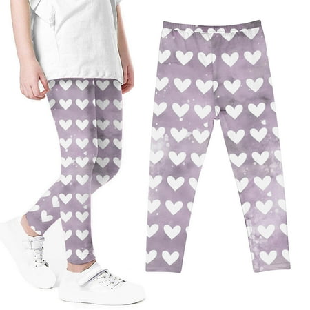 Miqool Toddler Baby Girls Cute Printed Leggings Kids Soft Cotton Footless Basic Full Length Leggings Stretchy Leggings Tights Pants for 3-8 Years
Miqool Toddler Baby Girls Cute Printed Leggings Kids Soft Cotton Footless Basic Full Length Leggings Stretchy Leggings Tights Pants for 3-8 Years