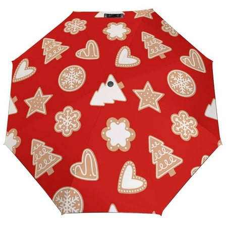 ANYWAY.GO Windproof & Water-Resistant Compact Foldable Travel Umbrellatotes Gingerbread Festive Pattern Portable Travel Umbrella,Diameter 42.5 in
ANYWAY.GO Windproof & Water-Resistant Compact Foldable Travel Umbrellatotes Gingerbread Festive Pattern Portable Travel Umbrella,Diameter 42.5 in