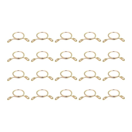 Fuel Line Hose Clips 20 Pack 16mm 65Mn Steel Single Wire Tubing Spring Clamps
Fuel Line Hose Clips 20 Pack 16mm 65Mn Steel Single Wire Tubing Spring Clamps