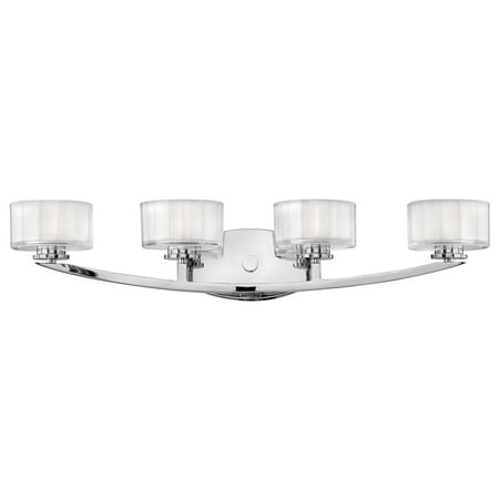 Hinkley Lighting 5594 Meridian 4 Light 29 Wide Bathroom Vanity Light - Chrome
Hinkley Lighting 5594 Meridian 4 Light 29 Wide Bathroom Vanity Light - Chrome