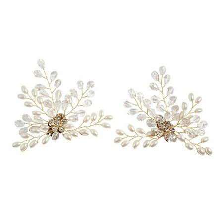 1Pair Crystal Shoe Buckles Wedding Shoe Accessories Artificial Shoe Buckles