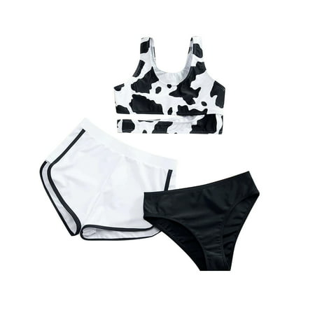 Toddler Baby Girl Swimsuit Girl s 3 Piece Swimsuits Cow Prints Bikini Bathing Suit Briefs Girls Bikini Beach Swimwear Set 8-10 Years
Toddler Baby Girl Swimsuit Girl s 3 Piece Swimsuits Cow Prints Bikini Bathing Suit Briefs Girls Bikini Beach Swimwear Set 8-10 Years