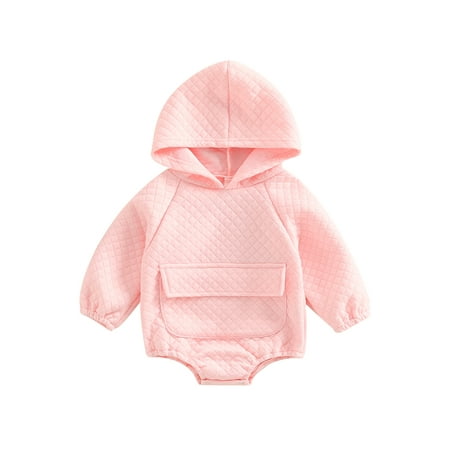 IZhansean Infant Baby Girl Boy Fall Winter Clothes Hoodie Pullover Long Sleeve Sweatshirt Romper Jumpsuit Outfits Pink 6-12 Months
IZhansean Infant Baby Girl Boy Fall Winter Clothes Hoodie Pullover Long Sleeve Sweatshirt Romper Jumpsuit Outfits Pink 6-12 Months
