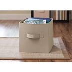 Better Homes and Gardens Collapsible Fabric Storage Cube, Set of 2, Multiple Colors