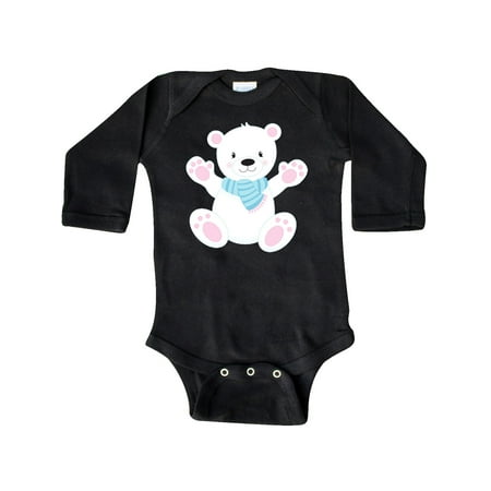 Inktastic Cute Polar Bear White Bear With Blue Scarf Gift Baby Boy or Baby Girl Long Sleeve Bodysuit
Inktastic Cute Polar Bear White Bear With Blue Scarf Gift Baby Boy or Baby Girl Long Sleeve Bodysuit