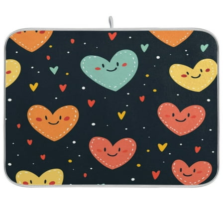Kitchen Drying Mat 16x18In Drying Dish Mat Dish Drying Mats Kitchen Countertop Multi-Function Drain Drying Mat Kitchen Table Color Closed Eyes Love Seamless
Kitchen Drying Mat 16x18In Drying Dish Mat Dish Drying Mats Kitchen Countertop Multi-Function Drain Drying Mat Kitchen Table Color Closed Eyes Love Seamless