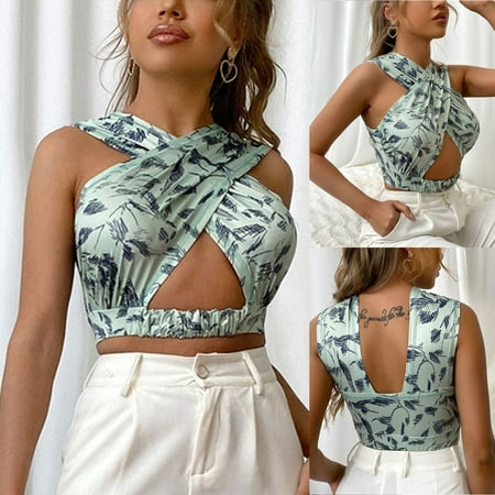 FREE SHIPPING-camisole Fashion Sexy Womens Cross Belt Printing Tanks Top Short Ladies Camis Vest nightgowns for women lingerie valentines day birthday gifts Green
FREE SHIPPING-camisole Fashion Sexy Womens Cross Belt Printing Tanks Top Short Ladies Camis Vest nightgowns for women lingerie valentines day birthday gifts Green
