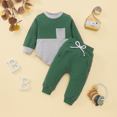 Hunpta Newborn Infant Baby Girls Cotton Autumn Patchwork Pocket Long Sleeve Pants Set Outfits Sweatshirt Clothes
Hunpta Newborn Infant Baby Girls Cotton Autumn Patchwork Pocket Long Sleeve Pants Set Outfits Sweatshirt Clothes
