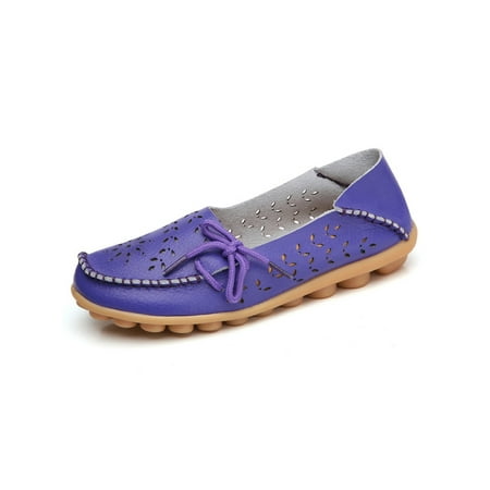 Daeful Ladies Loafers Slip On Flats Hollow Out Casual Shoes Non-Slip Leather Nurse Shoe Womens Fashion Purple 5.5
Daeful Ladies Loafers Slip On Flats Hollow Out Casual Shoes Non-Slip Leather Nurse Shoe Womens Fashion Purple 5.5