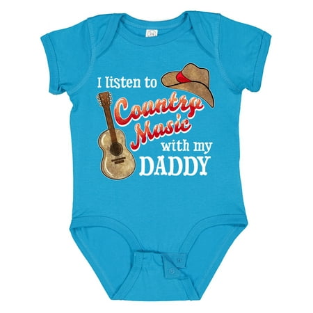 Inktastic I Listen to Country Music with My Daddy Guitar and Hat Gift Baby Boy or Baby Girl Bodysuit
Inktastic I Listen to Country Music with My Daddy Guitar and Hat Gift Baby Boy or Baby Girl Bodysuit