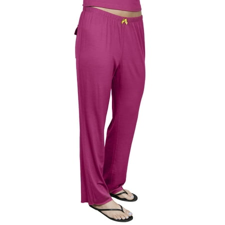 Chill Angel Women's Merino Siesta Long Pant Pajama Bottoms