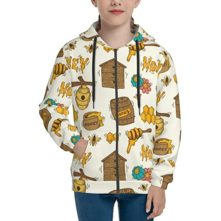 Hoodies for Teen Girls Boys Honeycomb And Honey Long Sleeve Youth Kids Essentials Zip Up Hoodie Lghtweight Fashion Hoodies & Sweatshirts Jacket Fall Winter Outfits Tops
Hoodies for Teen Girls Boys Honeycomb And Honey Long Sleeve Youth Kids Essentials Zip Up Hoodie Lghtweight Fashion Hoodies & Sweatshirts Jacket Fall Winter Outfits Tops