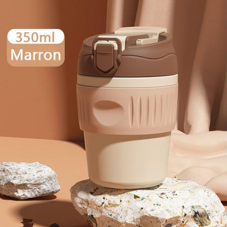 Kreigaven A Stainless Steel Double Drink Cup Portable Creative Thermos Cup Female Coffee Handy Cup Gift Straw Student Water Cup - Nongqiao Coffee - 500ml - capacity Brown 1pc
Kreigaven A Stainless Steel Double Drink Cup Portable Creative Thermos Cup Female Coffee Handy Cup Gift Straw Student Water Cup - Nongqiao Coffee - 500ml - capacity Brown 1pc