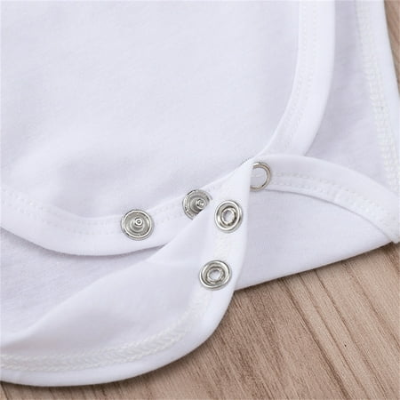 TOWED22 Holiday Baby Boy Outfit Baby Girl Romper Floral Ruffle Bodysuit Jumpsuit Summer Outfit Clothes White
TOWED22 Holiday Baby Boy Outfit Baby Girl Romper Floral Ruffle Bodysuit Jumpsuit Summer Outfit Clothes White
