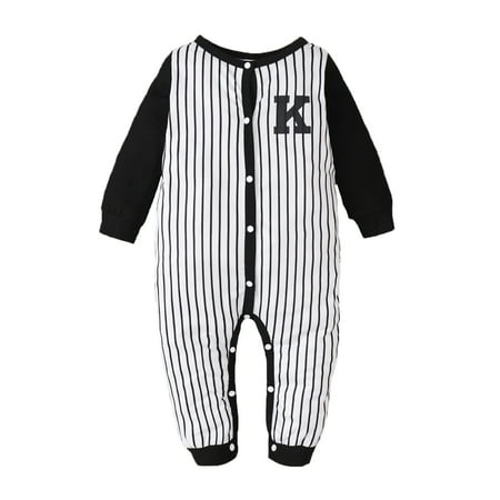 KIMI BEAR Infant Boys Rompers 12 Months Infant Boy Autumn Bodysuits 18 Months Infant Boy Cozy K Letter Striped Long Sleeve Jumpsuits White
KIMI BEAR Infant Boys Rompers 12 Months Infant Boy Autumn Bodysuits 18 Months Infant Boy Cozy K Letter Striped Long Sleeve Jumpsuits White