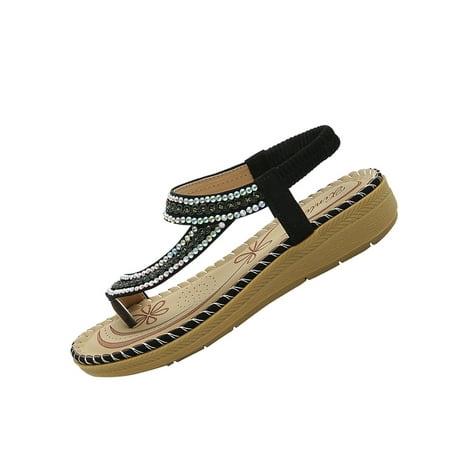 Cglfd Summer 2021 Bohemian Wind Rhinestone Large Size Comfortable Ladies Flat Sandals
Cglfd Summer 2021 Bohemian Wind Rhinestone Large Size Comfortable Ladies Flat Sandals