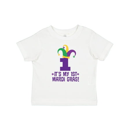 Inktastic Childs First Mardi Gras Outfit Gift Baby Boy or Baby Girl T-Shirt