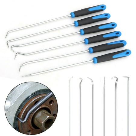 6Pcs Heavy Duty Hook and Pick Set Precision Automotive Pick Tool Remover Tool
6Pcs Heavy Duty Hook and Pick Set Precision Automotive Pick Tool Remover Tool