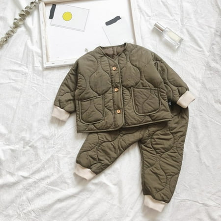 ZMHEGW Fall Outfits For Toddler Kids Baby Boys Girls Winter Jacket Set Patchwork Long Sleeve Coat Warm Outwear Solid Pants Trousers Outfit Set 2Pcs Clothes Outfits Set
ZMHEGW Fall Outfits For Toddler Kids Baby Boys Girls Winter Jacket Set Patchwork Long Sleeve Coat Warm Outwear Solid Pants Trousers Outfit Set 2Pcs Clothes Outfits Set
