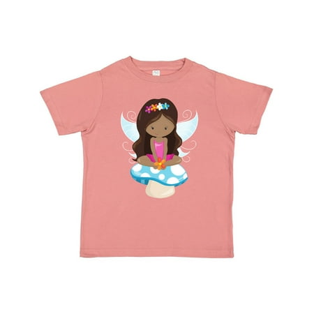 Inktastic African American Fairy Fairy Sitting On Mushroom Gift Toddler Toddler Girl T-Shirt
Inktastic African American Fairy Fairy Sitting On Mushroom Gift Toddler Toddler Girl T-Shirt