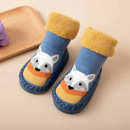 Walk in Clouds of Comfort HIMIWAY All-Season Sock Options Newborn Baby Boys Girls Cartoon Cute Warm Floor Socks Anti-Slip Baby Step Socks Blue 16
Walk in Clouds of Comfort HIMIWAY All-Season Sock Options Newborn Baby Boys Girls Cartoon Cute Warm Floor Socks Anti-Slip Baby Step Socks Blue 16