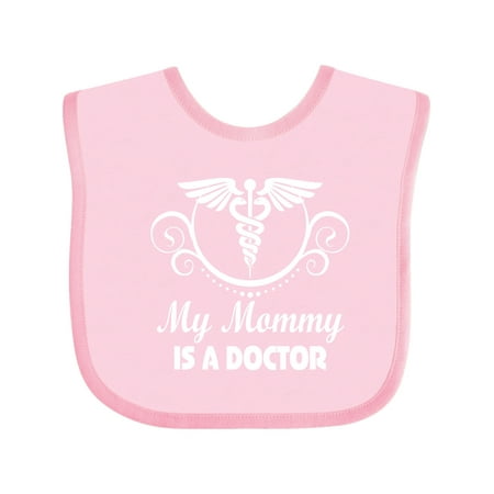 Inktastic My Mommy is a Doctor Gift Baby Boy or Baby Girl Bib