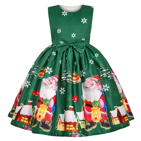 Fesfesfes Girls Baby Cosplay Sets Long Skirt Santa Claus Print Princess Bowknot Performance Dress Skirt Christmas Dress Clearance Under 10$
Fesfesfes Girls Baby Cosplay Sets Long Skirt Santa Claus Print Princess Bowknot Performance Dress Skirt Christmas Dress Clearance Under 10$