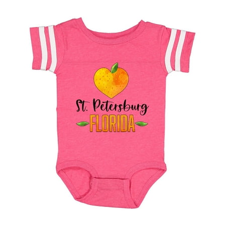 Inktastic St. Petersburg Florida Orange in Heart Gift Baby Boy or Baby Girl Bodysuit
Inktastic St. Petersburg Florida Orange in Heart Gift Baby Boy or Baby Girl Bodysuit