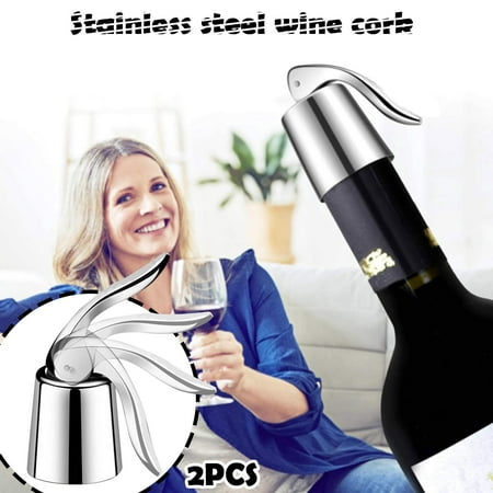 Kitchen Decor Bottle Wine Reusable Accessories Wine Gift Stopper Steel Stainless Kitchen Gadgets
Kitchen Decor Bottle Wine Reusable Accessories Wine Gift Stopper Steel Stainless Kitchen Gadgets