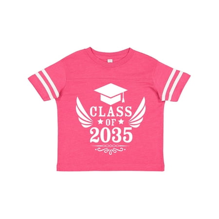 Inktastic Class of 2035 with Graduation Cap and Wings Gift Toddler Boy or Toddler Girl T-Shirt
Inktastic Class of 2035 with Graduation Cap and Wings Gift Toddler Boy or Toddler Girl T-Shirt