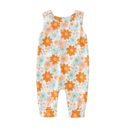 Baby Clothes Toddler Girls Summer Sleeveless Jumpsuit Flower Prints Fashion Outwear For Girls Wear Cat Outfit Toddler Girls
Baby Clothes Toddler Girls Summer Sleeveless Jumpsuit Flower Prints Fashion Outwear For Girls Wear Cat Outfit Toddler Girls