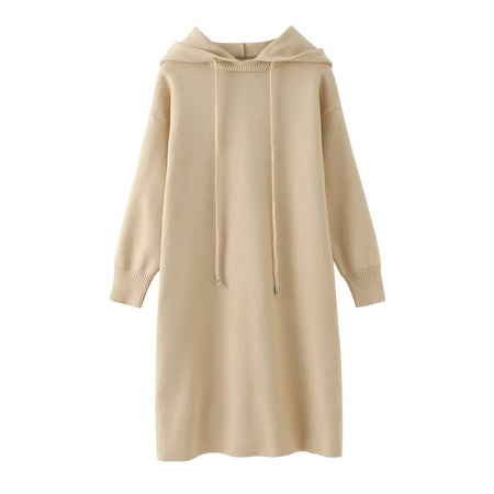 Bjutir Casual Dress For Girls Toddler Kids Dress Winter Long Sleeve Solid Color Knit Hooded Sweater Dress For Children Clothes 2-3 Years
Bjutir Casual Dress For Girls Toddler Kids Dress Winter Long Sleeve Solid Color Knit Hooded Sweater Dress For Children Clothes 2-3 Years