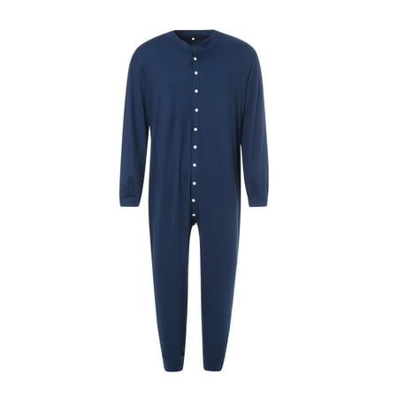 LisenraIn Men Onesies Romper Solid Color Long Sleeve Trousers Single-Breasted One-Piece Jumpsuit Bodysuit
LisenraIn Men Onesies Romper Solid Color Long Sleeve Trousers Single-Breasted One-Piece Jumpsuit Bodysuit