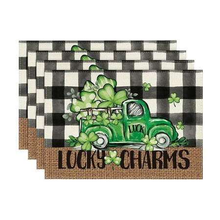Irish Festival Linen Printed Placemat Festival Western Restaurant Heat Insulation Table Mat
Irish Festival Linen Printed Placemat Festival Western Restaurant Heat Insulation Table Mat