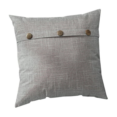 HOMEMAXS 1Pc Cushion Case Part linen Cushion Case Decorative Threw Cushion Case Plain Colored for Couch Bed Sofa (Light Grey)
HOMEMAXS 1Pc Cushion Case Part linen Cushion Case Decorative Threw Cushion Case Plain Colored for Couch Bed Sofa (Light Grey)