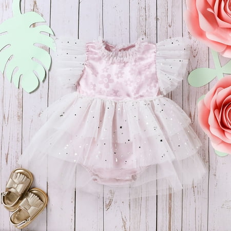 Hunpta Fly Ruffle Tulle Girl Infant Romper Bow Sleeve Clothes Dress Floral Baby Girls Romper&Jumpsuit
Hunpta Fly Ruffle Tulle Girl Infant Romper Bow Sleeve Clothes Dress Floral Baby Girls Romper&Jumpsuit