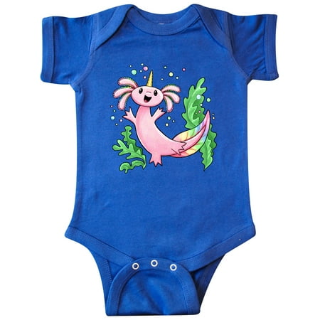 Inktastic Axolotl Unicorn with Rainbow Tail Bubbles and Seaweed. Gift Baby Boy or Baby Girl Bodysuit
Inktastic Axolotl Unicorn with Rainbow Tail Bubbles and Seaweed. Gift Baby Boy or Baby Girl Bodysuit