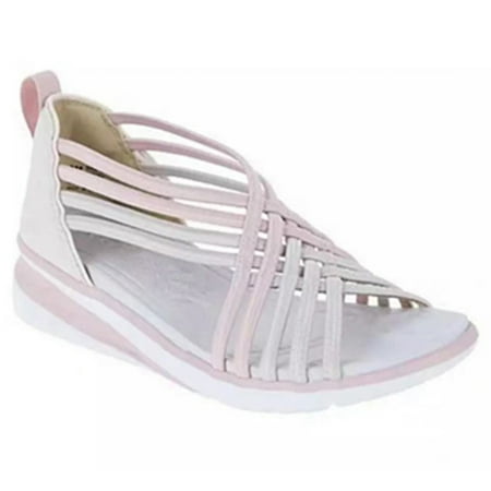 Orthotics Sandals Comfort Premium Casual Wedges Sandal for Summer Outdoor 36 Pink