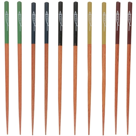 NUOLUX 5 Pairs Japanese Style Chopsticks Set Natural Wooden Chopsticks with Gift Box
NUOLUX 5 Pairs Japanese Style Chopsticks Set Natural Wooden Chopsticks with Gift Box